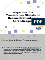 Aspectos Dos Transtornos Globais Do Desenvolvimento e A Aprendizagem