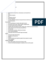 Grade 8 Mathematics Topics Based On NSC Curriculum