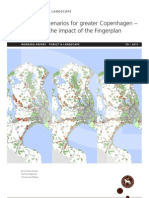 Land Use Scenarios For Greater Copenhagen - Modelling The Impact of The Fingerplan