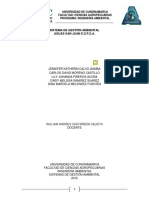 Sistema de Gestión Ambiental Aguas San Juan E.S.P.S.A