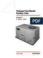 Packaged Gas/Electric Rooftop Units: Precedent™ 3 - 10 Tons - 60 HZ