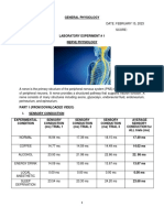 Nerve Physiology Expt 1. Santos Yzai