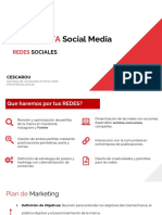 Propuesta: Social Media