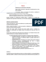 Tema 4: 1. La Importancia Estrategica de La Decision de Capacidad