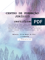 Centro de Formação Jurídico