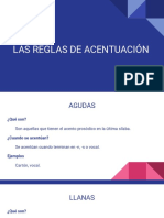 Las Reglas de Acentuación 3º ESO