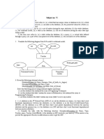 Subiect Examen Baze de Date