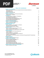 Lista de Precios Durman Colombia Noviembre 2021 V4