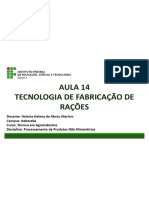 Aula 14 Tecnologia de Fabricação de Rações