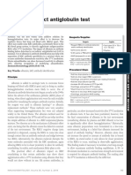 Albumin-Indirect Antiglobulin Test