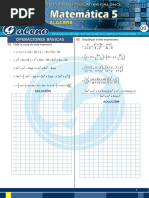 Operaciones Básicas: Material de Activida-Des