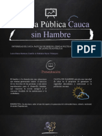 Presentación Cauca Sin Hambre