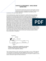 Ut Contact Ultrasonics Angle Beam