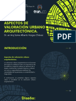 Aspectos de Valoración Urbano Arquitectónica.