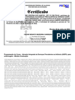 Universidade Federal de Alagoas Pró-Reitoria de Extensão: Maceió, 28 de Julho de 2022