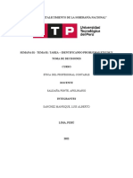 "Año Del Fortalecimiento de La Soberanía Nacional": Etica Del Profesional Contable