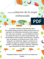 Alimentación de La Mujer Embarazada