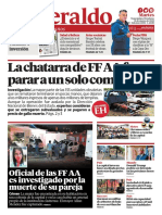 La Chatarra de FF AA Fue A Parar A Un Solo Comprador