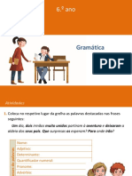 Gramática 6º Ano - 2ºperiodo