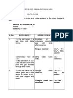 Salt Analysis-Procedure