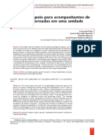 Grupo de Apoio para Acompanhantes de Crianças Internadas em Uma Unidade Pediátrica