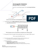 Electromagnetic Effects