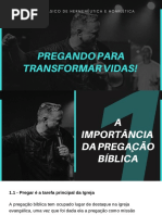 Curso Básico de Hermenêutica E Homilética: Pregando para Transformar Vidas!