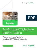 Ecostruxure Machine Expert - Basic: Programming Software For Modicon M221 Logic Controller