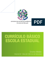 Currículo Básico Escola Estadual: Ensino Médio