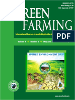 World Environment Day World Environment Day: International Journal of Applied Agricultural & Horticultural Sciences