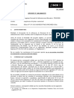 OP 130-18 - PRONIED AMP PLAZO - Se Aplica CCIVIL Sin LPAG Previo