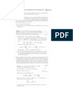 Review Session 2 Solution