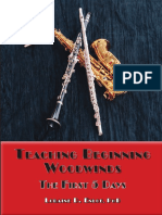 Teaching Beginning Woodwinds: The First Five Days