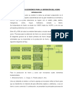 El Proceso Más Económico para La Obtención Del Acero