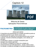 Capitulo 12: Misturas de Gases Aplicações Psicrométricas