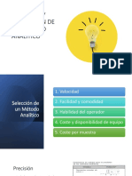 Selección y Evaluación de Un Método Analitico