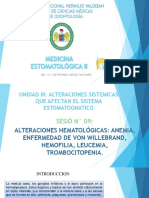 Universidad Nacional Hermilio Valdizan Facultad de Ciencias Médicas C.P. de Odontología