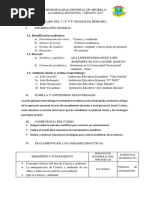 SILABO Ciencia y Tecnologia 3ro, 4to y 5TO 2023