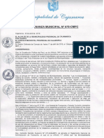 Ordenanza Municipal #678-Cmpc