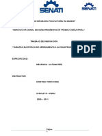 Trabajo de Innovación "Tablero Eléctrico de Herramientas Automotrices"