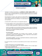 3evidencia 6 Matriz Mi DOFA Mi Proyecto de Vida