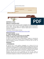 C-318 de 2008 Corte Define Princpio de Necesidad Medida de Aseguramiento-Ver