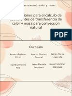 Correlaciones para El Calculo de Coeficientes de Transferencia de Calor y Masa para Conveccion Natural