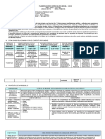 Planificación Curricular Anual - 2023: Santa María Del Rosario de Tablada de Lurín