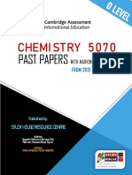 Merged - 5070 - Chemistry - P1 - 2021 To 2022 - QP - MS - FINAL