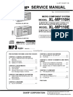 Aud Sharp Xlmp110e