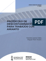 Protocolo de Descontaminación para Trabajos Con Amianto