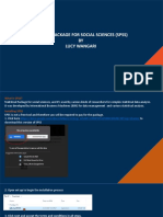 SPSS Lesson 1