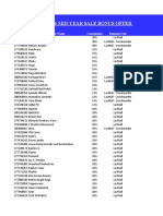 6.6 Mid-Year Sale Bonus Offer List V1: Offer ID Offer Name Commission Business Unit