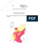 Performance Task in Earth Science-2nd Quarter
